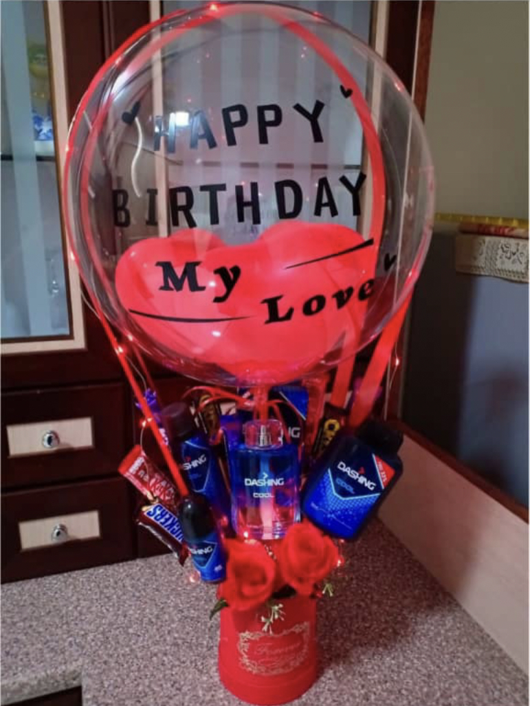 Hot Air Ballon bouquet