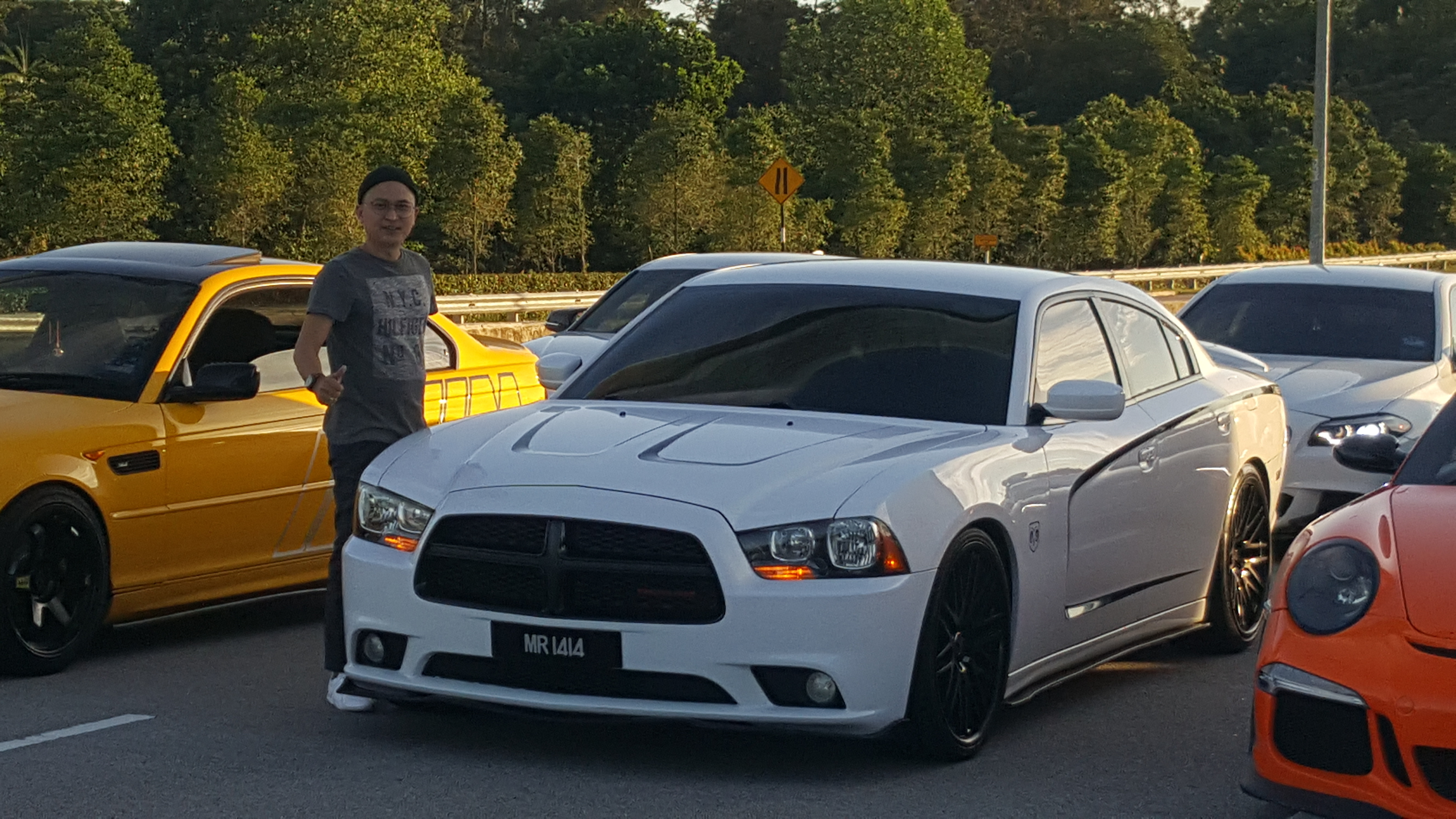 Dodge Charger American Marshall car (pakej wedding)