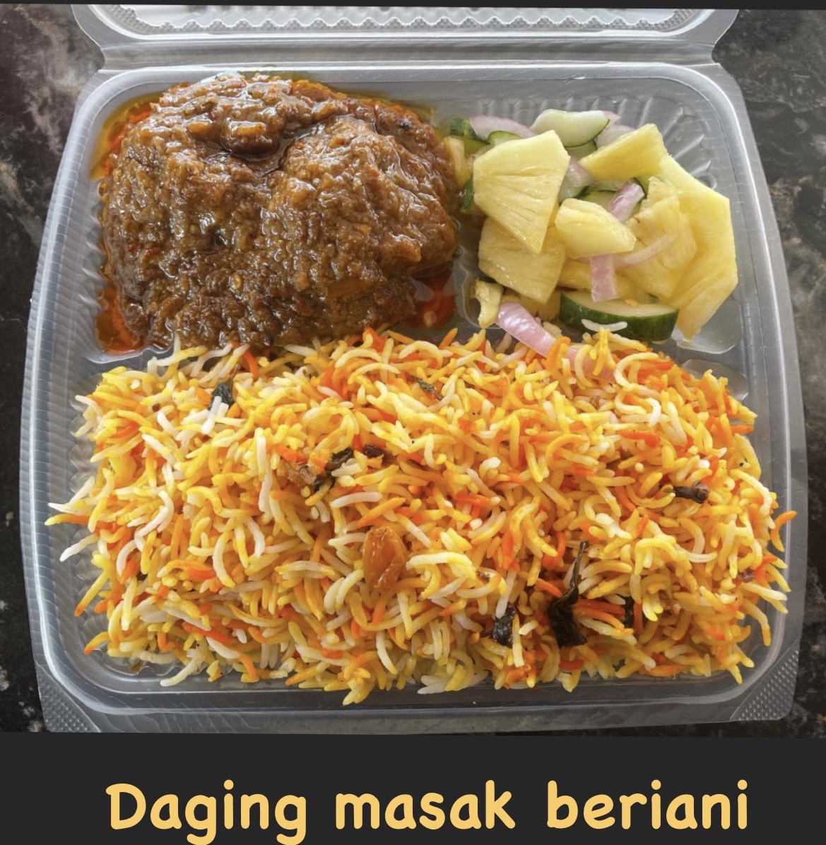 Nasi Beriani Daging