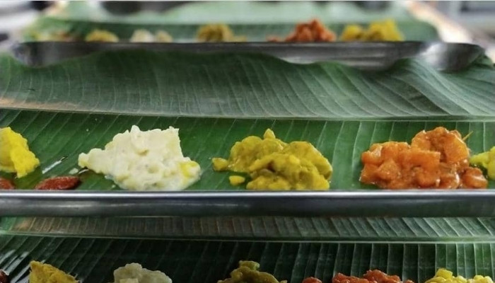 Banana Leaf Meal (Vegetarian)