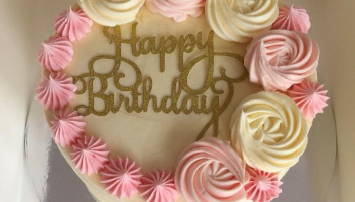 Butter Sugar Icing Cake.