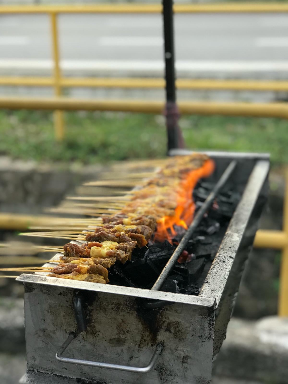 Satay ayam atau/dan daging - majlis kahwin, majlis makan dll