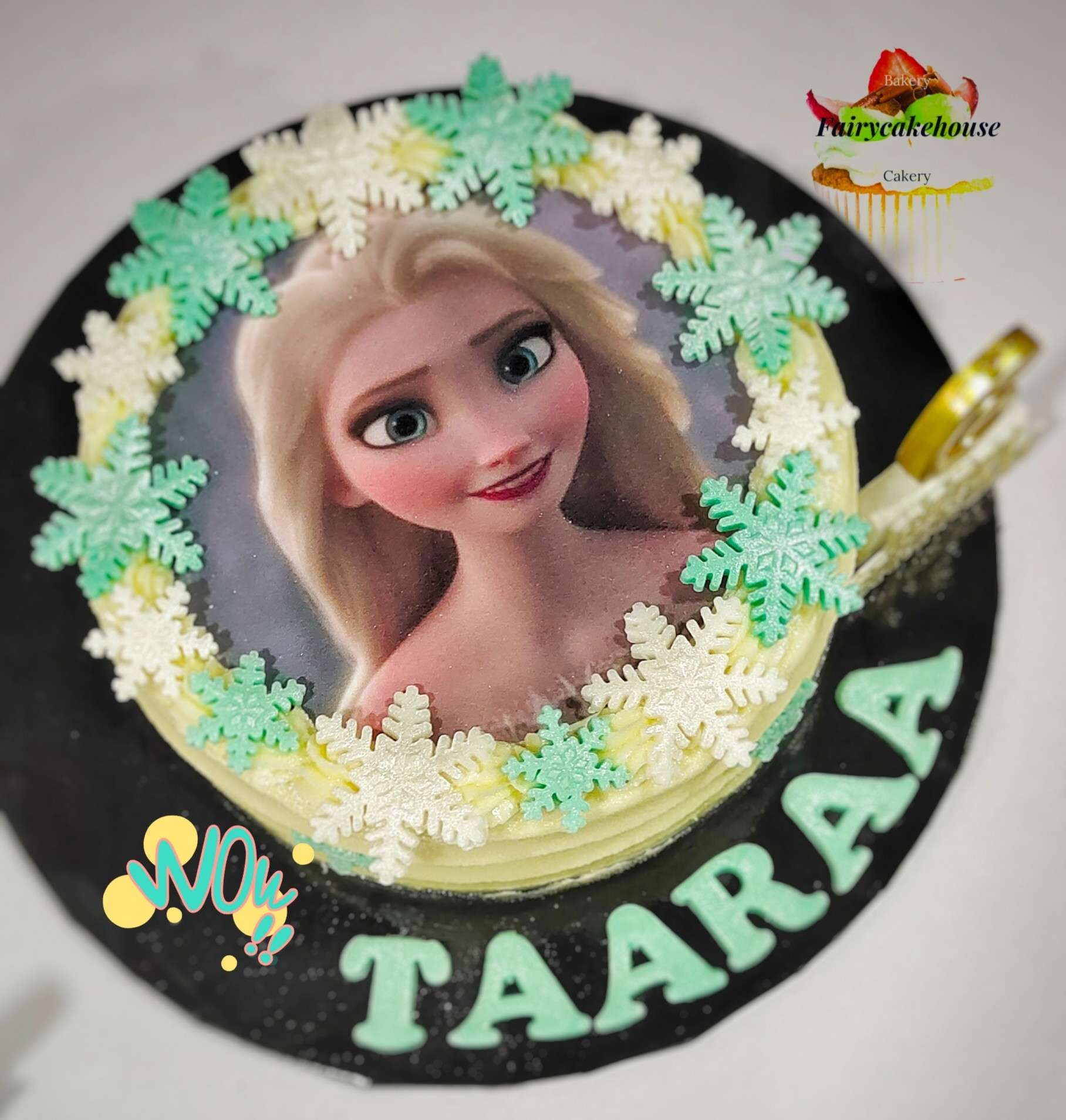 Birthday Cake Frozen Design