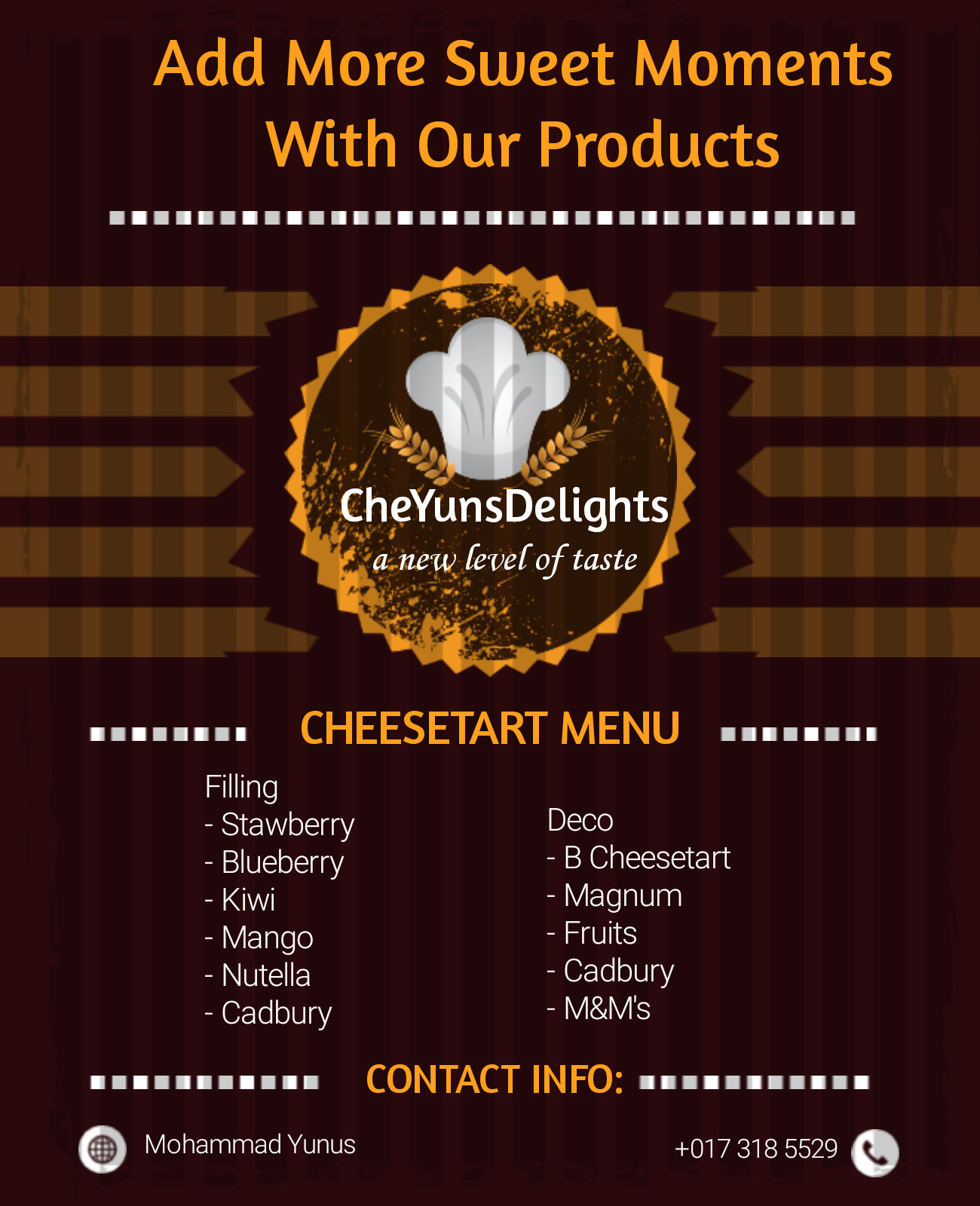 CheYuns DElights Empire