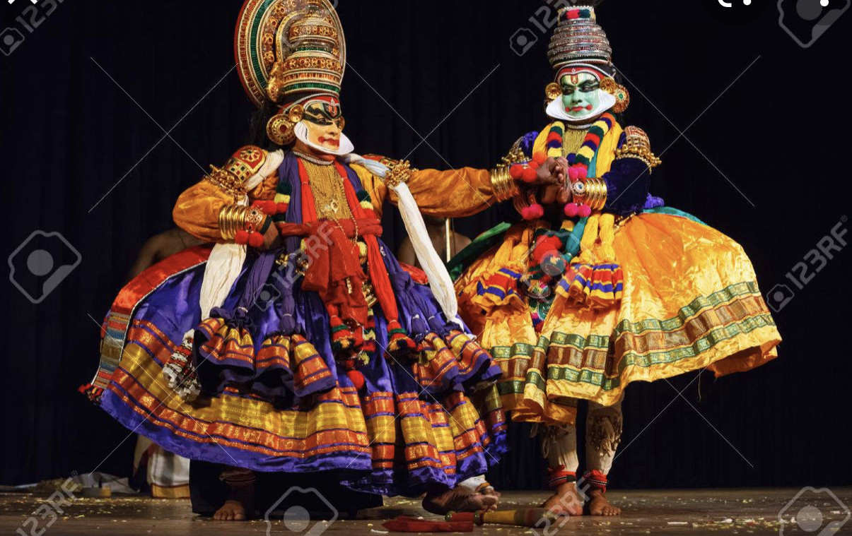 Kerala Kathakali Mohini Performance