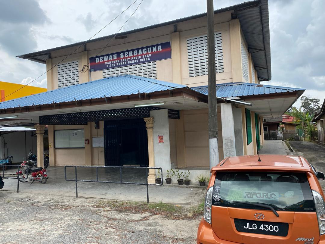 Dewan Serbaguna Kg Parit Pasir Baru at Pekan Nenas,Johor | Saharo Booking